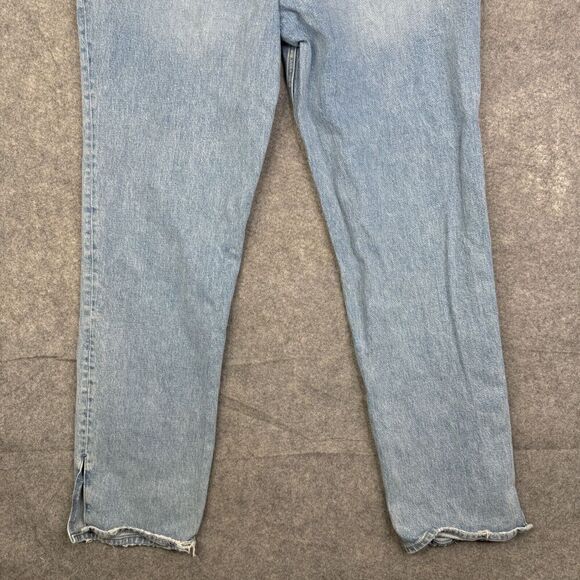 Abercrombie & Fitch 90s Straight Ultra High Rise Jeans Women 34 / 18L - Picture 12 of 12